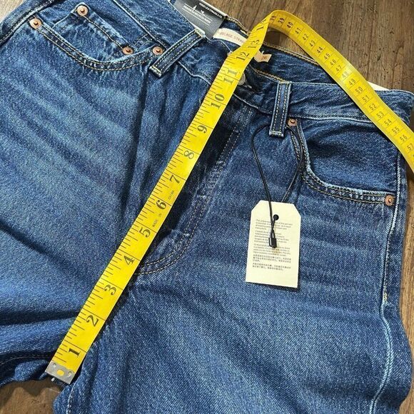 Levi’s Ribcage Straight Ankle Jeans Size 26 - Picture 8 of 11